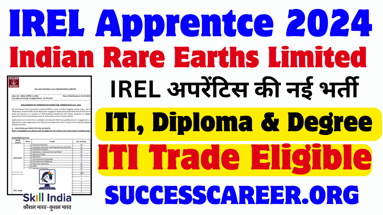 IREL Apprentice Form 2024